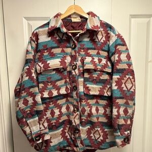 Urban Outfitters Multicolor Patterned Jacket